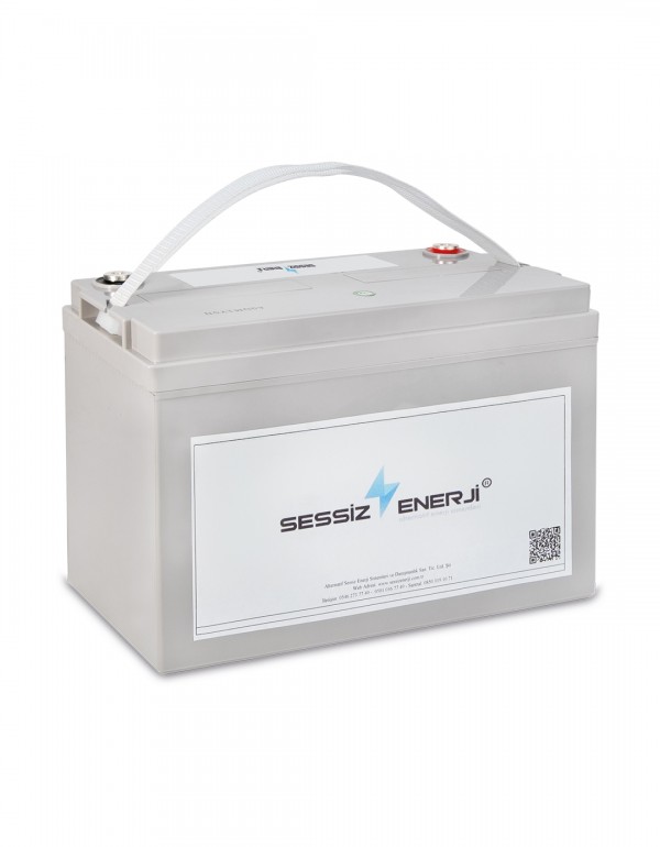 12.8V 104AH LifePo4 Prizmatik Lityum Akü 1330WH B...